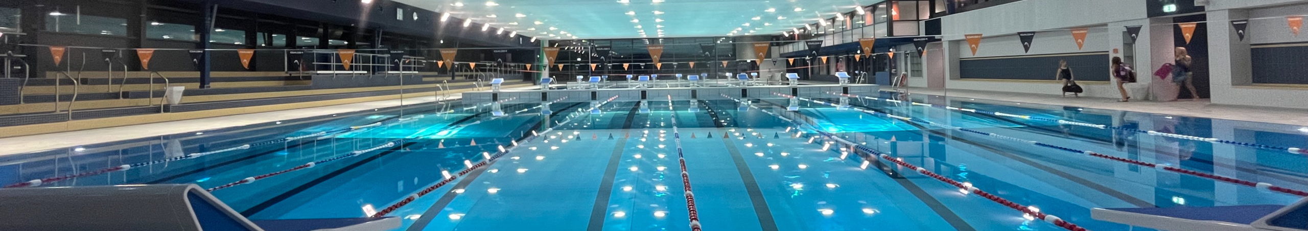 Schwimmhalle von innen